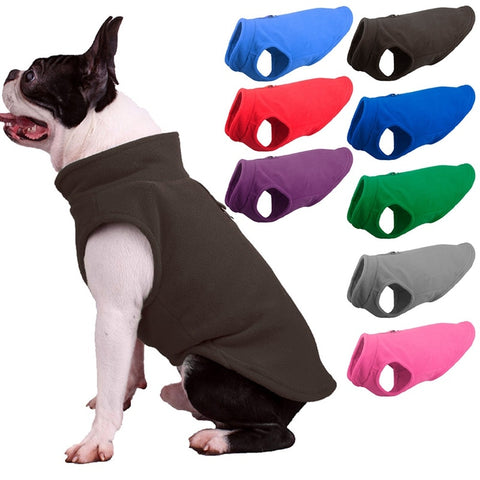 Fleece Dog Vest