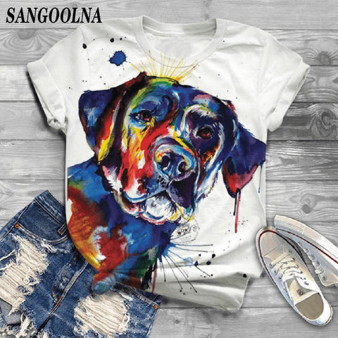 Artistic Dog T-Shirt