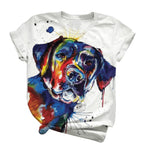 Artistic Dog T-Shirt