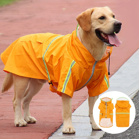 Reflective Dog Raincoat